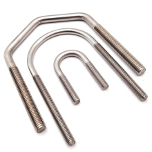High tensile DIN3570 SS201 SS667 SS304 SS316 A2-70 A4-80 stainless steel fastener square U bolt